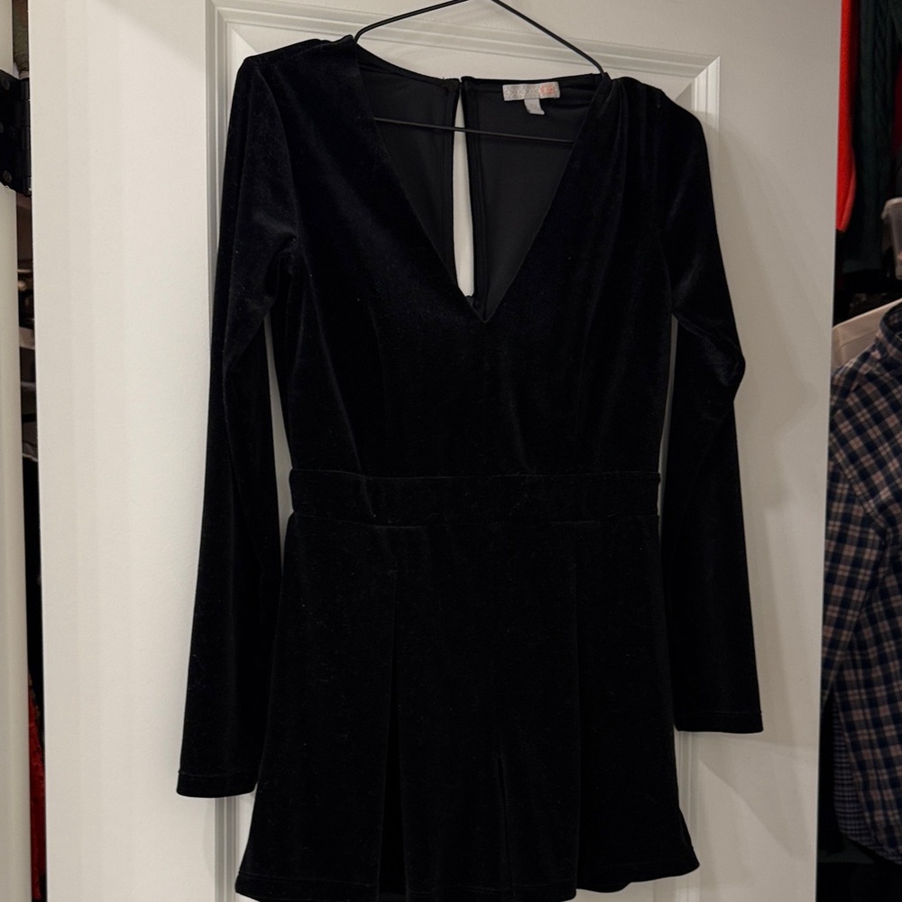 GB Girls Black Long Sleeve Dress
